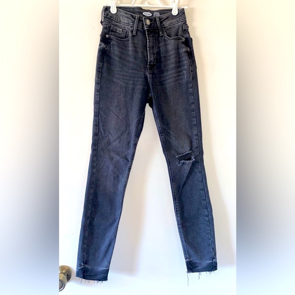 Old Navy Denim - Women’s Black Rockstar Jeggings - Size 0